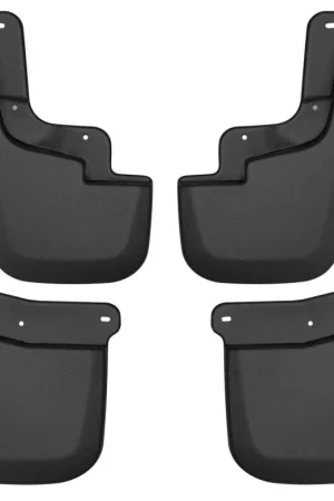 Luxury Husky Liners 15-22 Chevy Colorado w/o Flares (Excl. ZR2) Front and Rear Mud Guards - Black