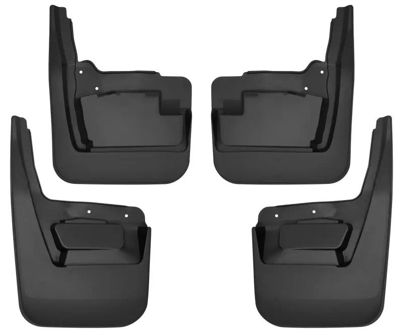 Special Offer Husky Liners 19-23 GMC Sierra 1500 Custom-Molded Front and Rear Mud Guards