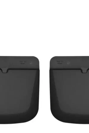 Worldwide Shipping Husky Liners 2017 Ford F-250 / F-350 Super Duty Black Front Mud Guards (w/Flares)