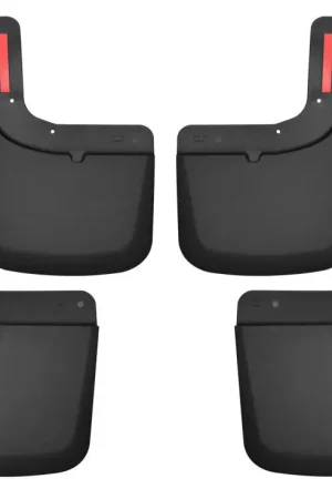 Husky Liners 17 Ford F-250 Super Duty / F-350 Super Duty Front and Rear Mud Guards (w/ Flares) Black Buy Direct
