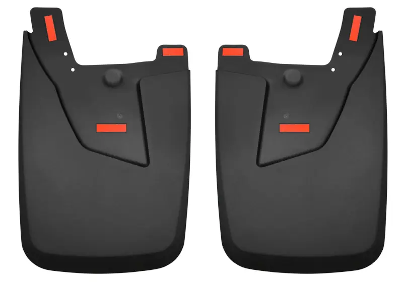 Top Rated Husky Liners 19-22 Dodge RAM 2500/3500 w/ OEM Fender Flares Custom-Molded Rear Mud Guards