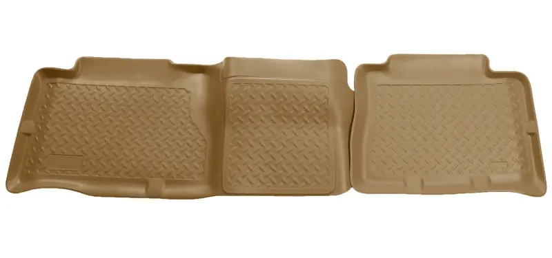 No Minimum Order Husky Liners 02-06 Cadillac Escalade/GMC Yukon/Denali Classic Style 2nd Row Tan Floor Liners