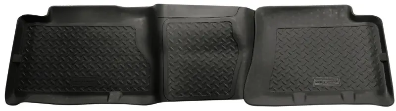 Budget Husky Liners 04-06 Chevrolet Silverado/GMC Sierra HD Classic Style 2nd Row Black Floor Liners