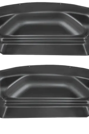 Certified Husky Liners 07-13 Chevy/GMC Silverado/Sierra Black Rear Wheel Well Guards
