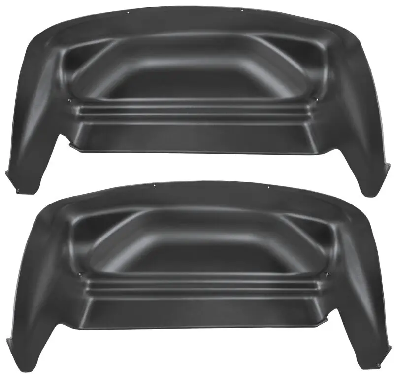 Certified Husky Liners 07-13 Chevy/GMC Silverado/Sierra Black Rear Wheel Well Guards
