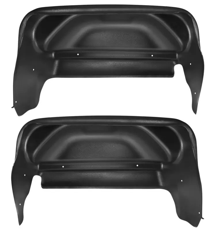 Husky Liners 14-17 GMC Sierra Black Rear Wheel Well Guards Luxury