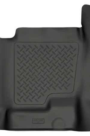 Limited Offer Husky Liners 07-12 Chevy Silverado/GMC Sierra Crew Cab WeatherBeater Center Hump Black Floor Liner