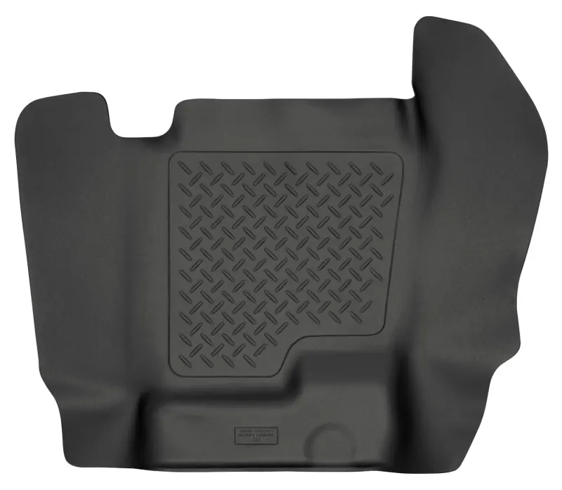 Limited Offer Husky Liners 07-12 Chevy Silverado/GMC Sierra Crew Cab WeatherBeater Center Hump Black Floor Liner