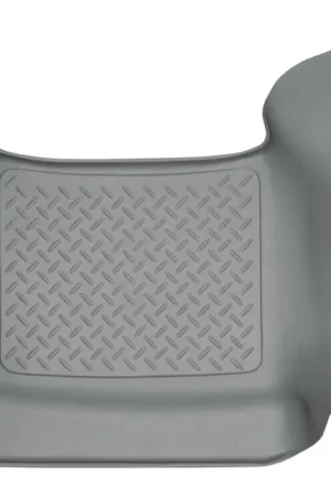 Place Order Husky Liners 10-12 Dodge Ram 1500/2500/3500 Regular Cab Classic Style Center Hump Gray Floor Liner