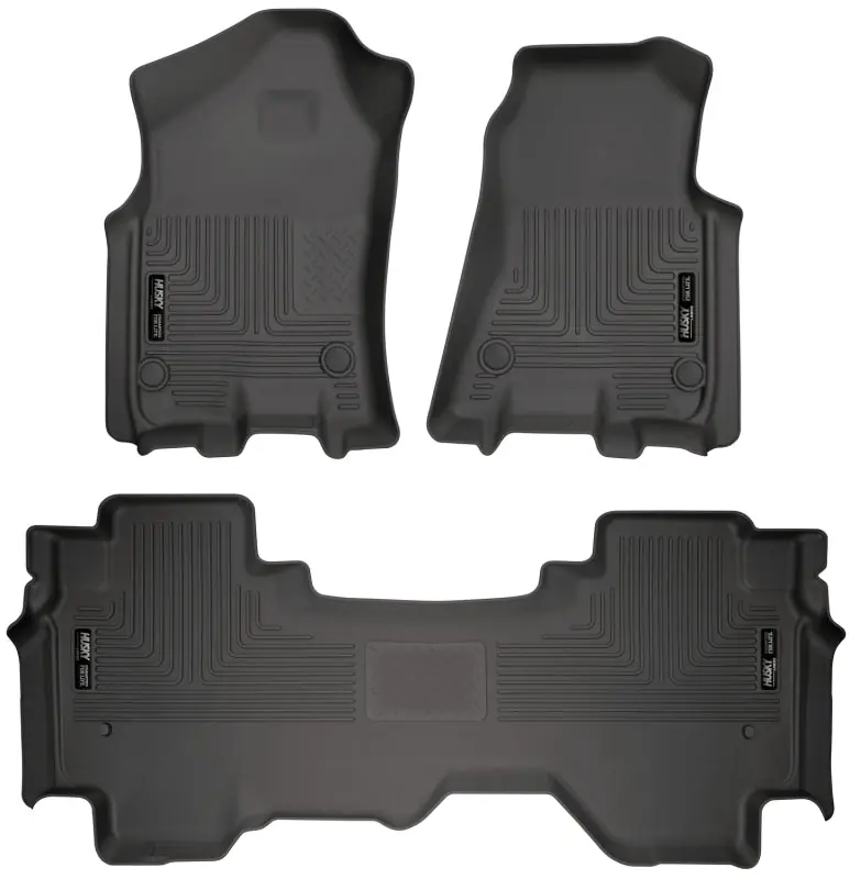 Husky Liners 19 Dodge Ram 1500 Quad Cab Weatherbeater Black Front & 2nd Seat Floor Liners Buy Today
