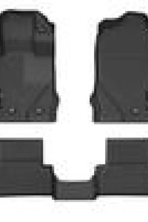Husky Liners 2021 Ford Bronco 2 Door Weatherbeater Front & 2nd Seat Floor Liners - Black Exclusive
