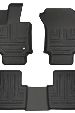 Best Price Husky Liners 2019 Toyota RAV4 Weatherbeater Black Front & 2nd Seat Floor Liners