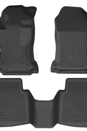 One Day Deal Husky Liners 2020 Subaru Legacy/Outback WeatherBeater Black Front & 2nd Seat Floor Liners