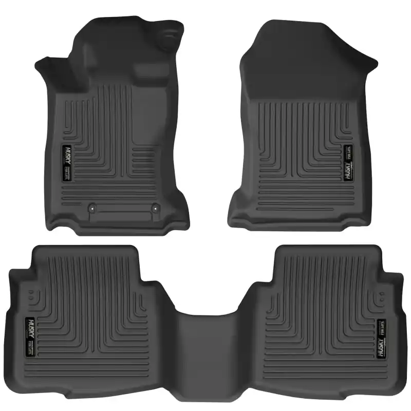 One Day Deal Husky Liners 2020 Subaru Legacy/Outback WeatherBeater Black Front & 2nd Seat Floor Liners