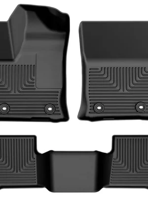 Husky Liners 22-23 Lexus LX600 Weatherbeater Front & Second Seat Floor Liners - Black Next Day Delivery
