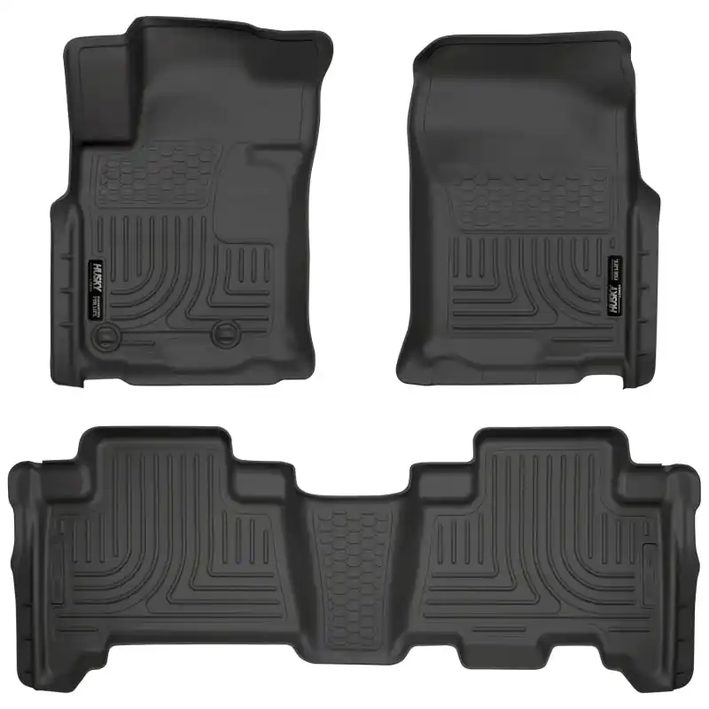 Husky Liners 10-12 Toyota 4Runner/Lexus GX460 WeatherBeater Combo Black Floor Liners While Supplies Last