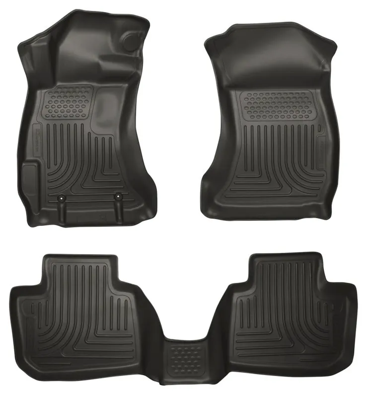 Husky Liners 10-12 Subaru Legacy/Outback WeatherBeater Combo Black Floor Liners Special Discount
