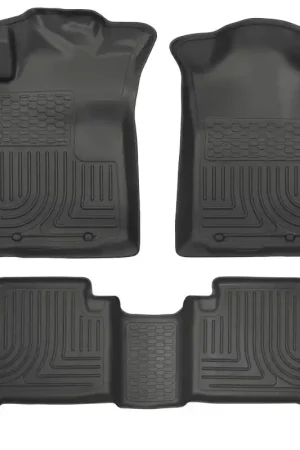 Premium Husky Liners 05-13 Toyota Tacoma WeatherBeater Combo Black Floor Liners