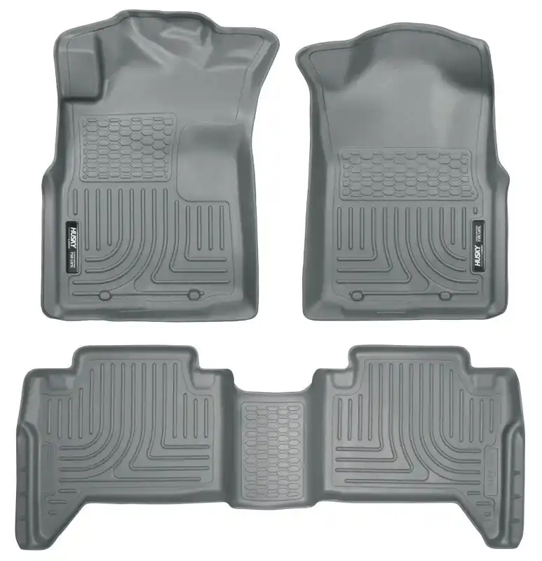 Husky Liners 05-13 Toyota Tacoma WeatherBeater Combo Grey Floor Liners New Arrival