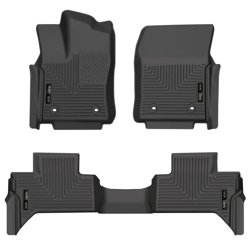 Husky Liners 2022 Toyota Tundra WeatherBeater Ext. Cab DC Front & 2nd Seat Floor Liner - Blk Cheap