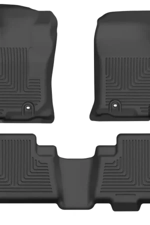 Modern Husky Liners 2013 Toyota 4Runner WeatherBeater Black Front & 2nd Seat Floor Liners