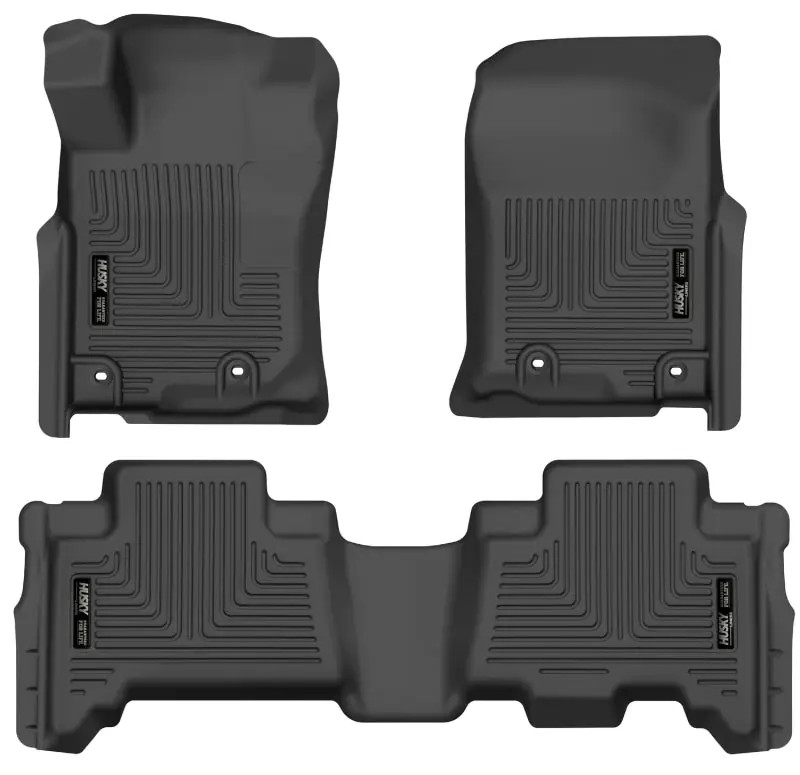 Modern Husky Liners 2013 Toyota 4Runner WeatherBeater Black Front & 2nd Seat Floor Liners