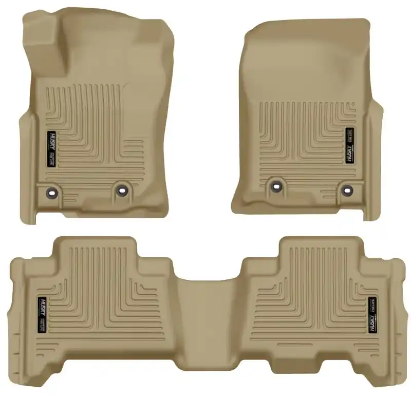 Husky Liners 2013 Toyota 4Runner WeatherBeater Tan Front & 2nd Seat Floor Liners Budget