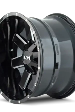 Exclusive ION Type 141 20x9 / 6x135 BP / 0mm Offset / 106mm Hub Gloss Black Milled Wheel