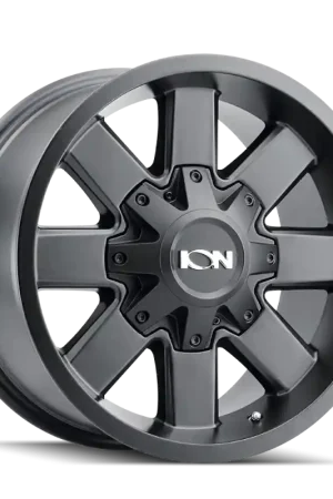 Discount ION Type 141 20x9 / 8x180 BP / 18mm Offset / 124.1mm Hub Satin Black Wheel