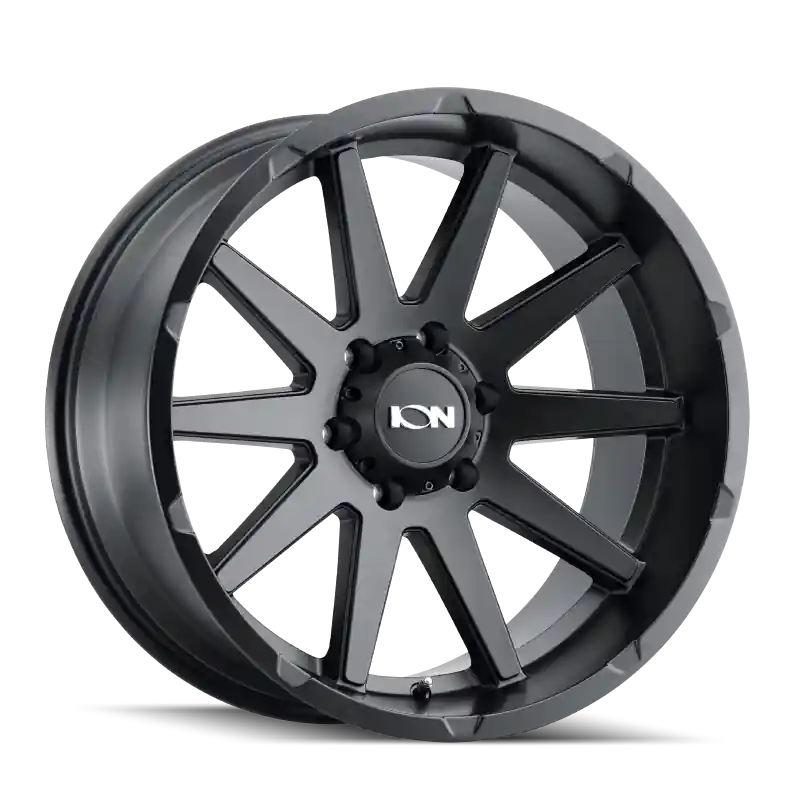 High Quality ION Type 143 20x10 / 8x165.1 BP / -19mm Offset / 125.2mm Hub Matte Black Wheel