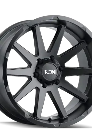 Authentic ION Type 143 20x10 / 6x139.7 BP / -19mm Offset / 106mm Hub Matte Black Wheel