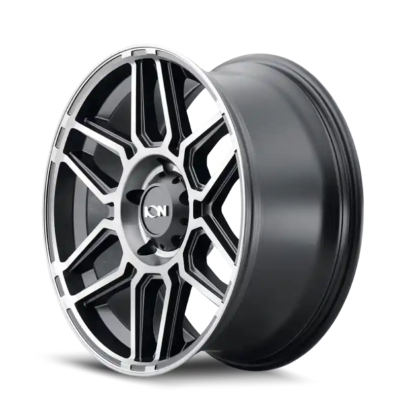 ION Type 146 20x10 / 8x165.1 BP / -19mm Offset / 125.2mm Hub Matte Black W/Machined Dart Tint Wheel Bargain