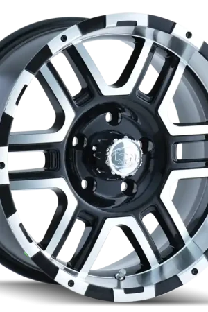 Discount ION Type 179 20x9 / 8x165.1 BP / 12mm Offset / 130.8mm Hub Black/Machined Wheel