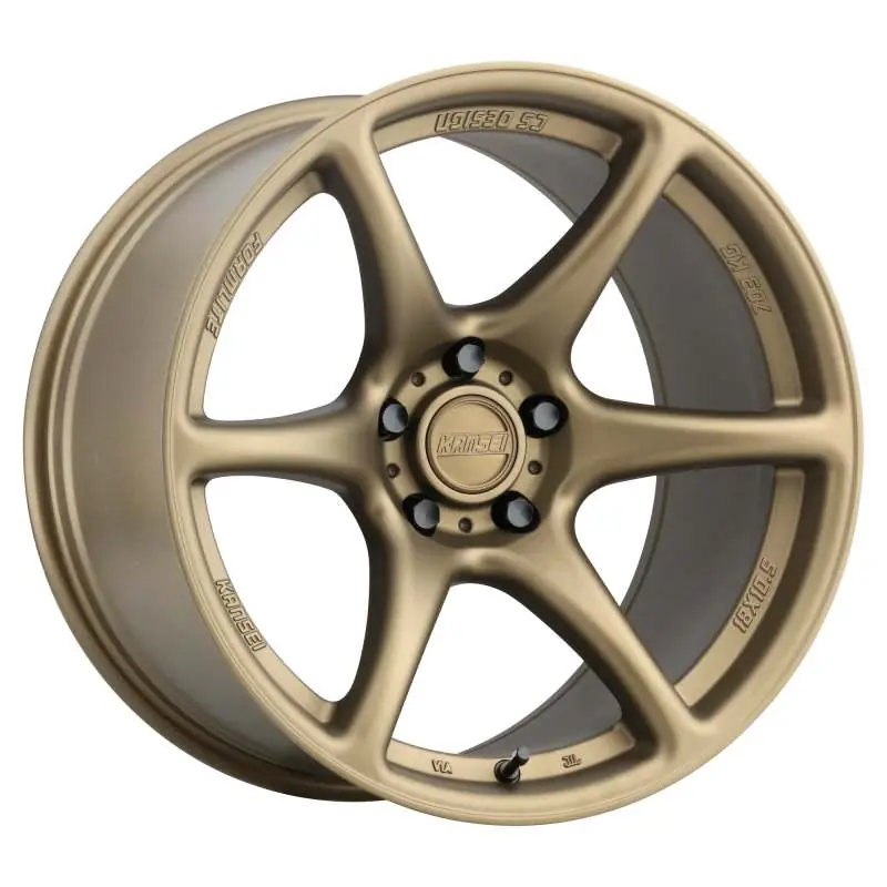 Latest Kansei K11B Tandem 18x9in / 5x114.3 BP / 35mm Offset / 73.1mm Bore - Bronze Wheel