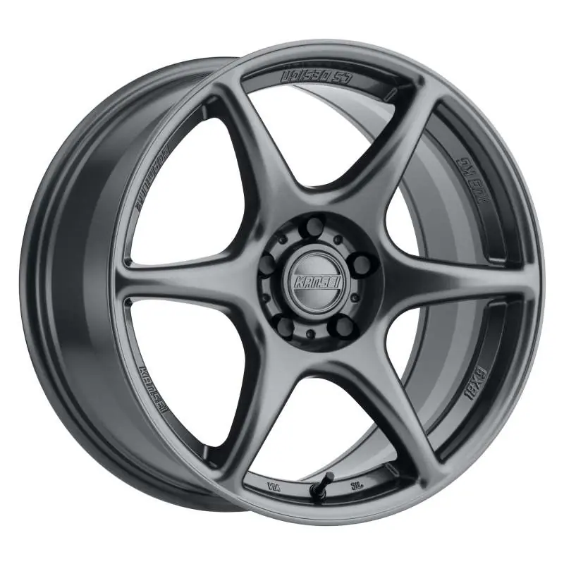 Kansei K11G Tandem 18x8.5in / 5x108 BP / 35mm Offset / 63.4mm Bore - Gunmetal Wheel Secure Checkout