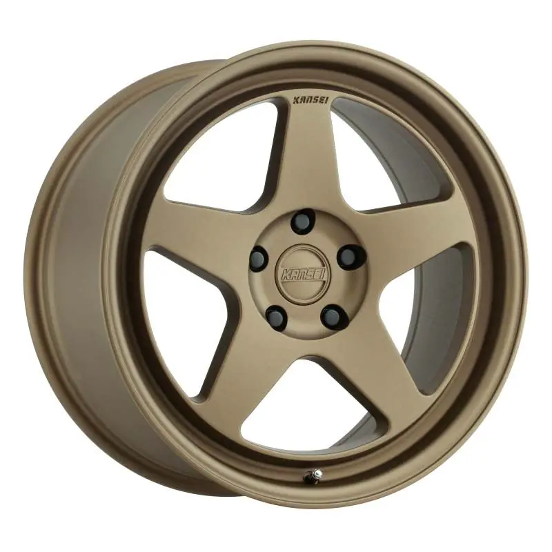Kansei K12B Knp 18x8.5in / 5x120 BP / 35mm Offset / 72.6mm Bore - Bronze Wheel Exclusive