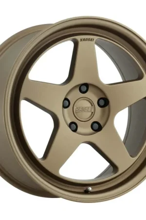 Bargain Kansei K12B Knp 18x8.5in / 5x108 BP / 35mm Offset / 63.4mm Bore - Bronze Wheel