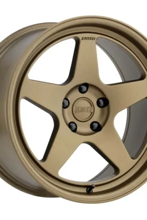 Big Sale Kansei K12B Knp 18x9in / 5x120 BP / 35mm Offset / 72.56mm Bore - Bronze Wheel