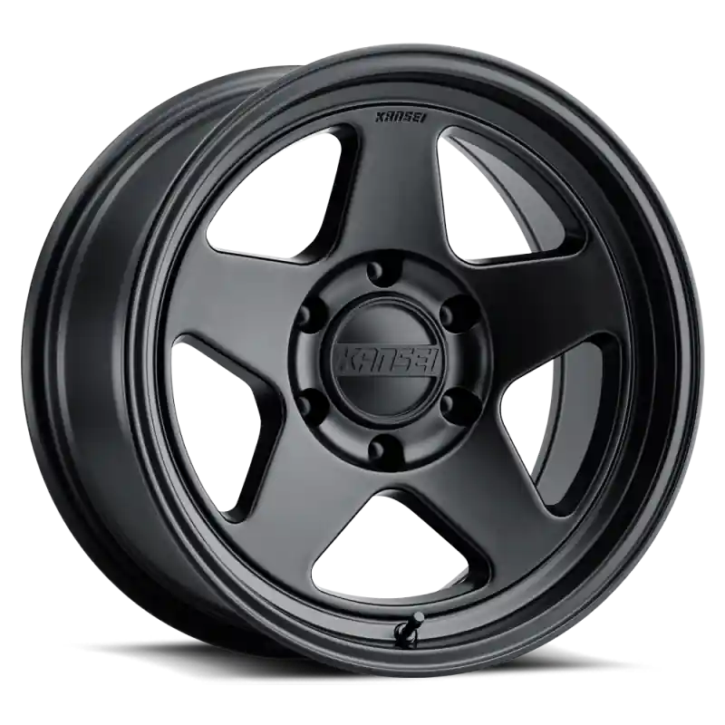 Kansei K12MB Knp 17x8.5in / 5x127 BP / 0mm Offset / 78.1mm Bore - Matte Black Wheel Place Order