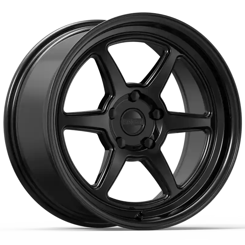 Factory Price Kansei K14B Roku 18x9in / 5x110 BP / 12mm Offset / 73.1mm Bore - Gloss Black Wheel