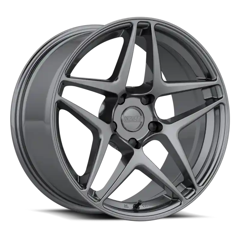 Kansei K15G Astro 18x9.5in / 5x114.3 BP / 35mm Offset / 73.1mm Bore - Gunmetal Wheel One Day Deal