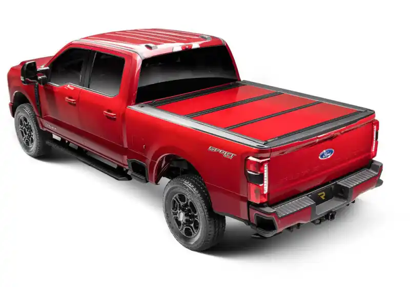 High Quality UnderCover 17-24 Ford Super Duty 80.4in Fusion Bed Cover - Oxford White