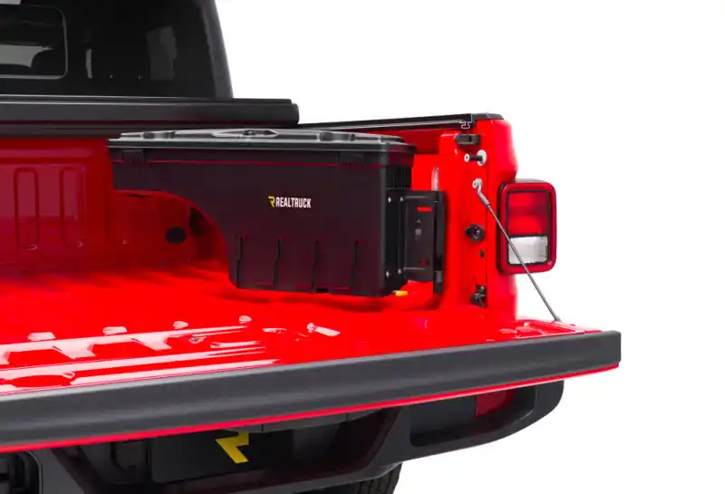 Free Returns UnderCover 2020 Jeep Gladiator Passengers Side Swing Case - Black Smooth