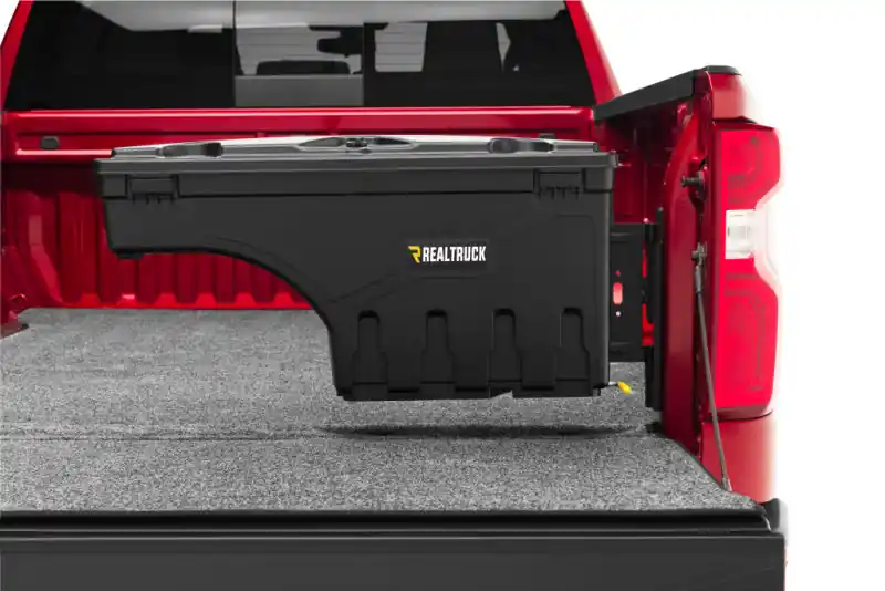UnderCover 20-22 Isuzu Dmax Passenger Side Swing Case - Black Smooth Direct From Factory